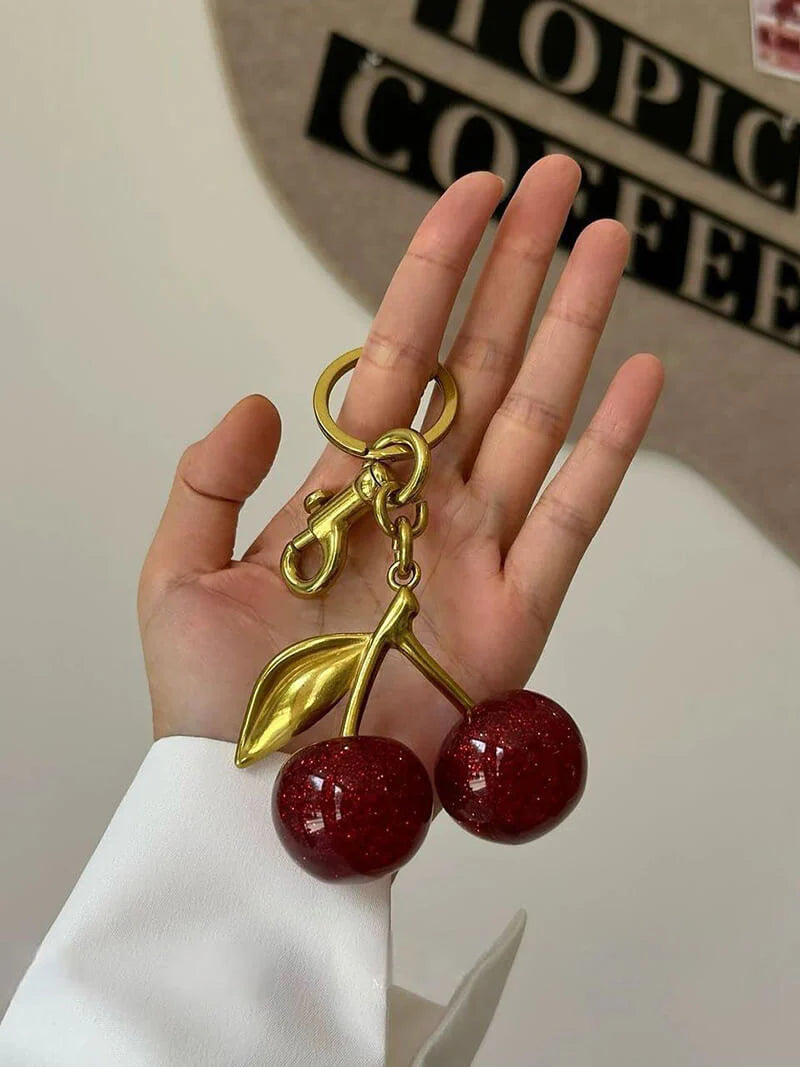 Cherry Chain Shoulder Bag
